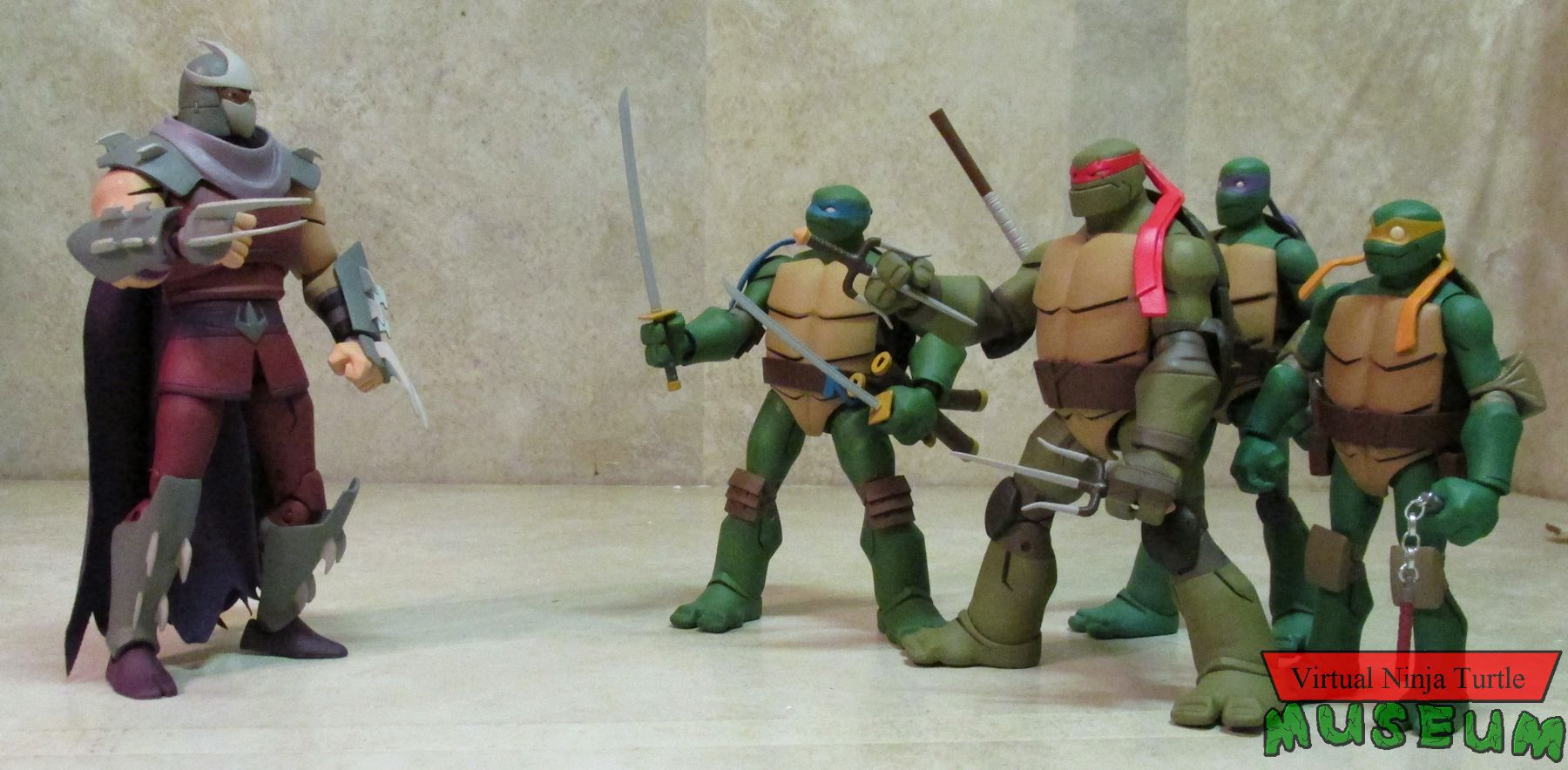 Shredder vs the Turtles
