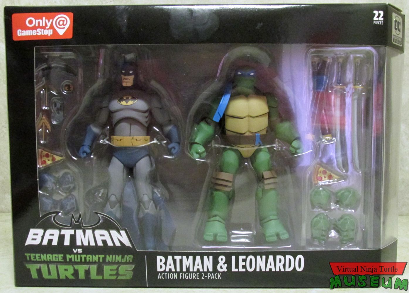 Batman vs Leonardo box front