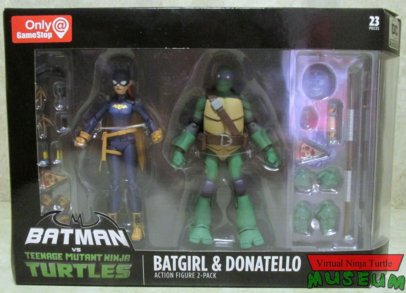 Donatello & Batgirl box front