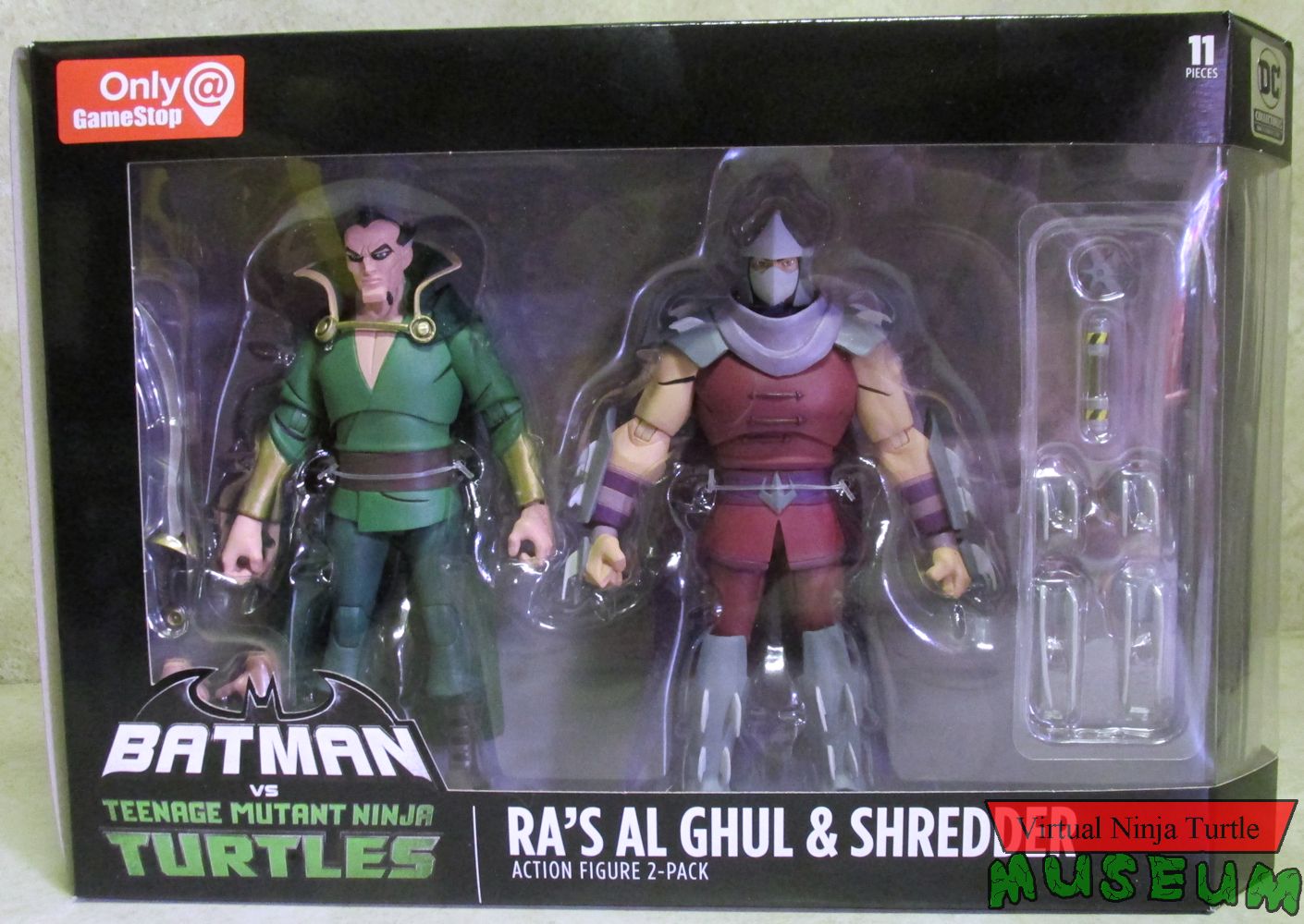 Ra's Al Ghul & Shredder box front