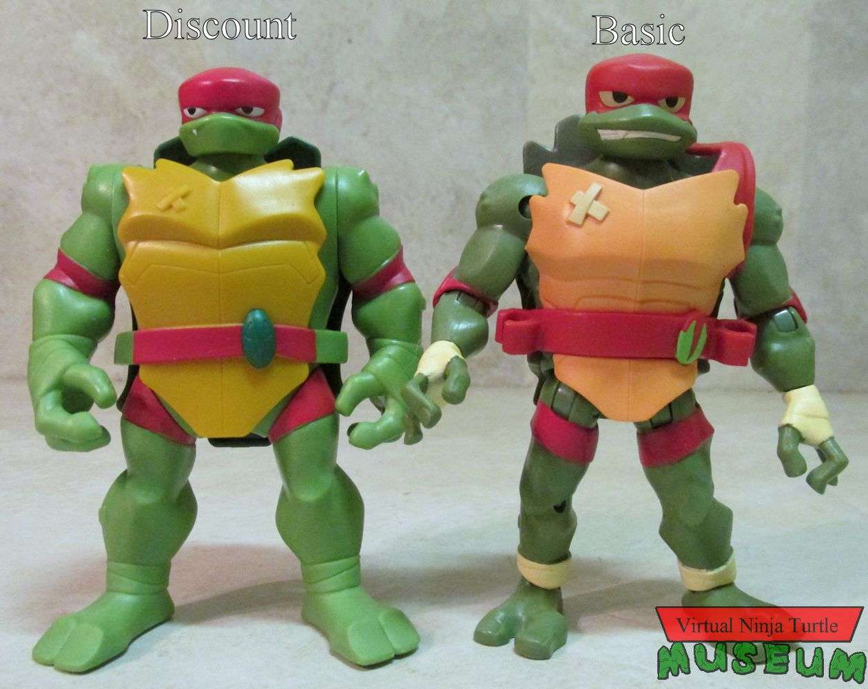 Rise of the TMNT Raphael comparison