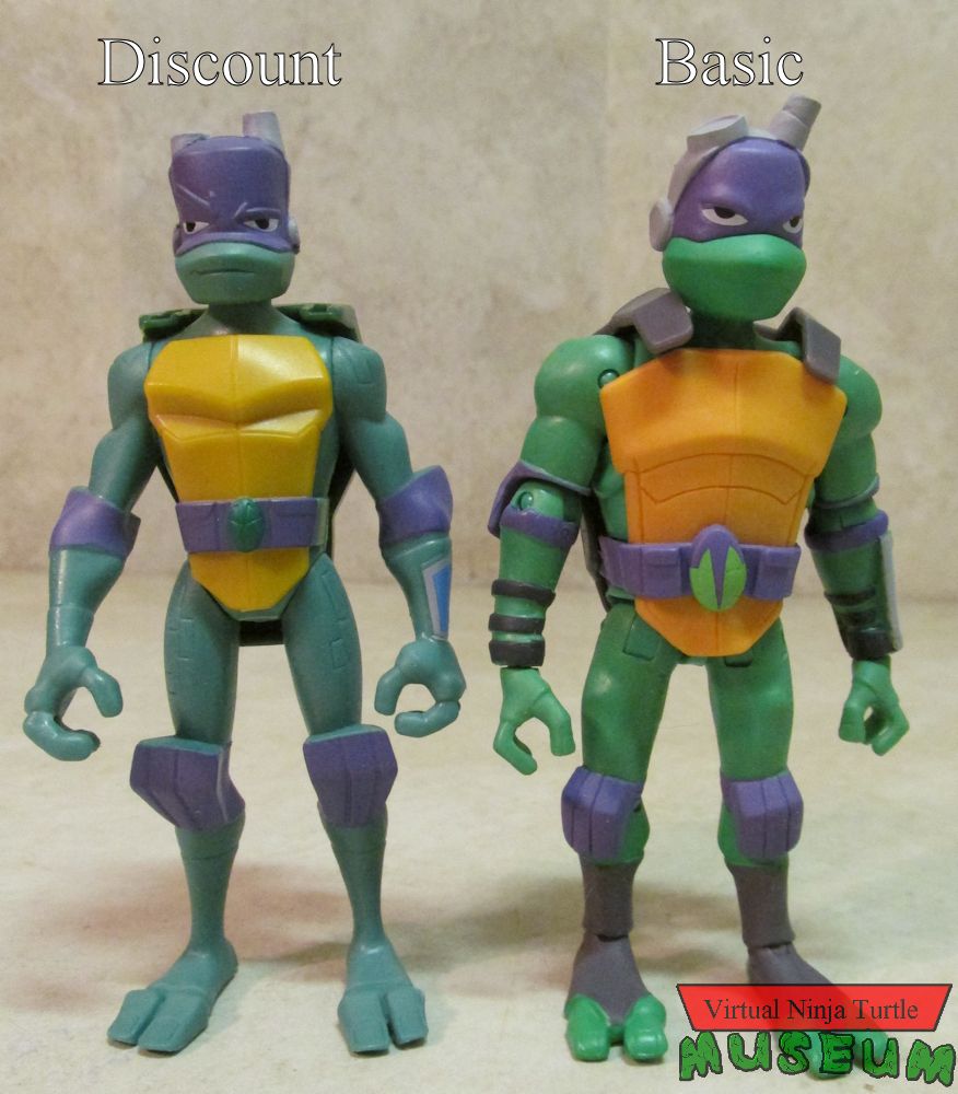 Rise of the TMNT Donatello comparison