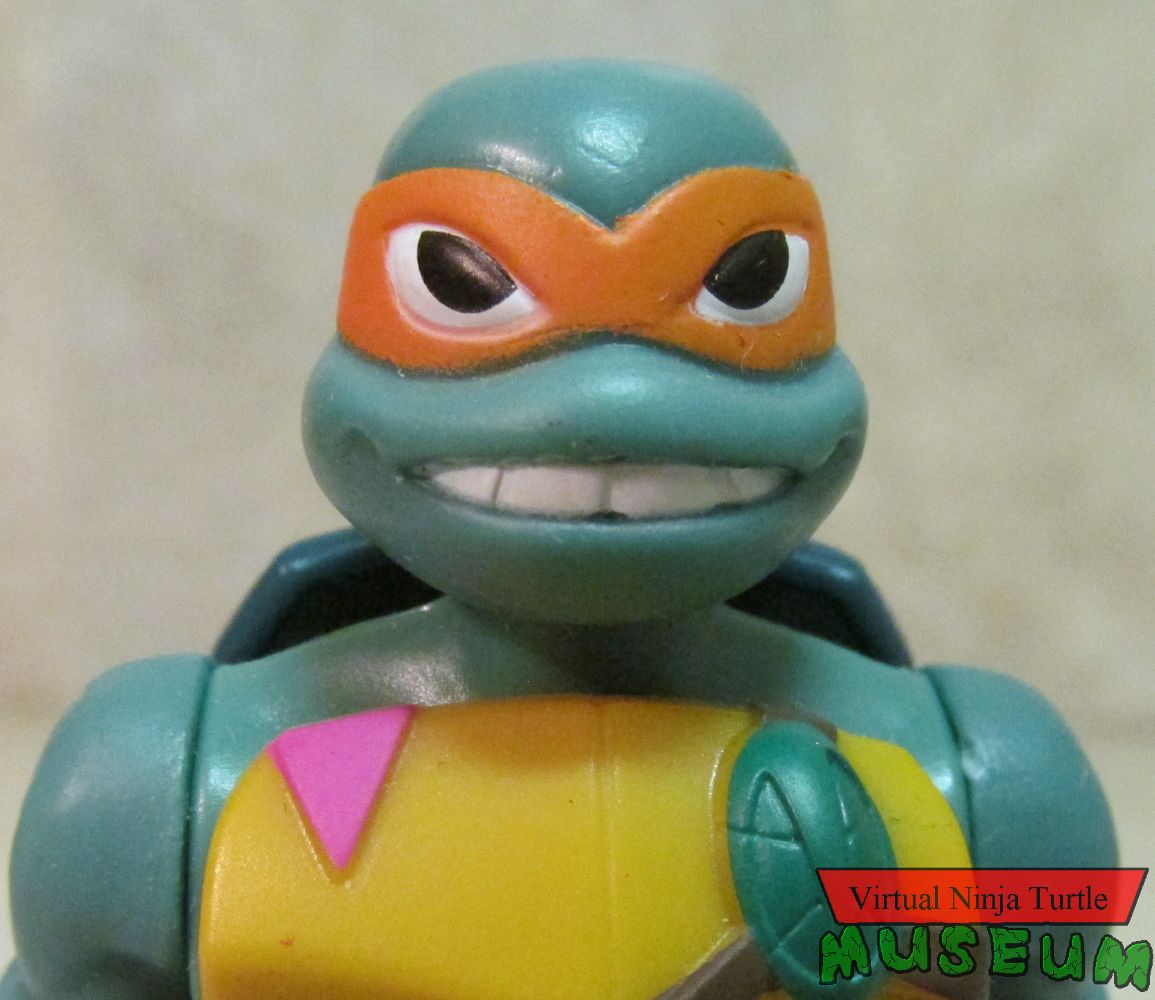 Rise of the TMNT Michelangelo close up