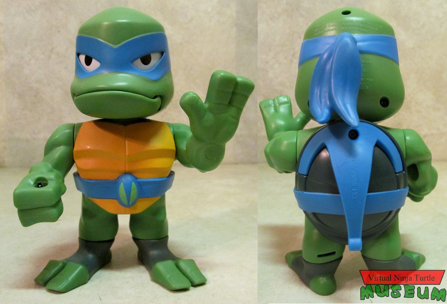 Loudmouth Leonardo front and back