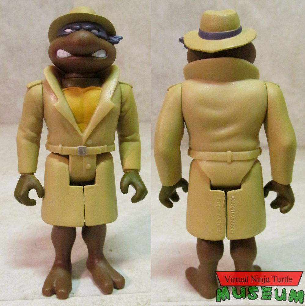 Undercover Donatello front and back