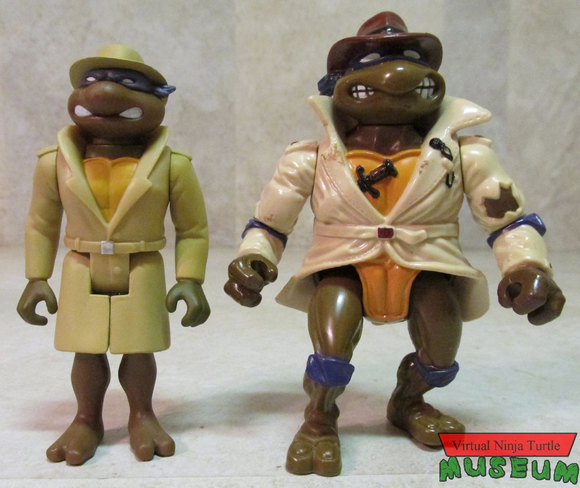 Reaction and Playmates Undercover Donatello