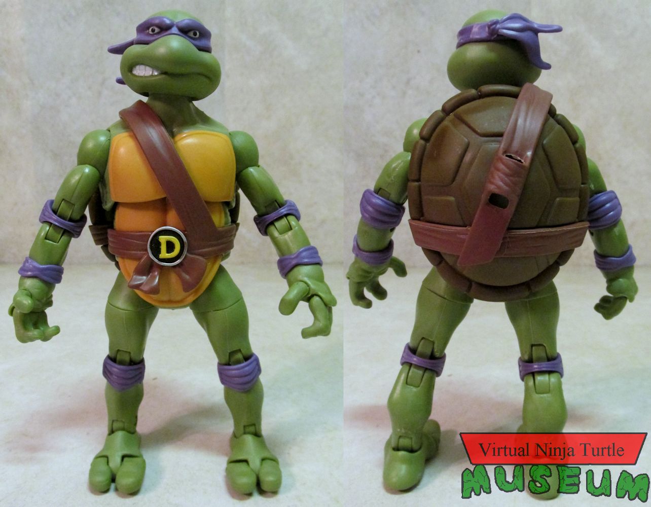 Donatello front and back