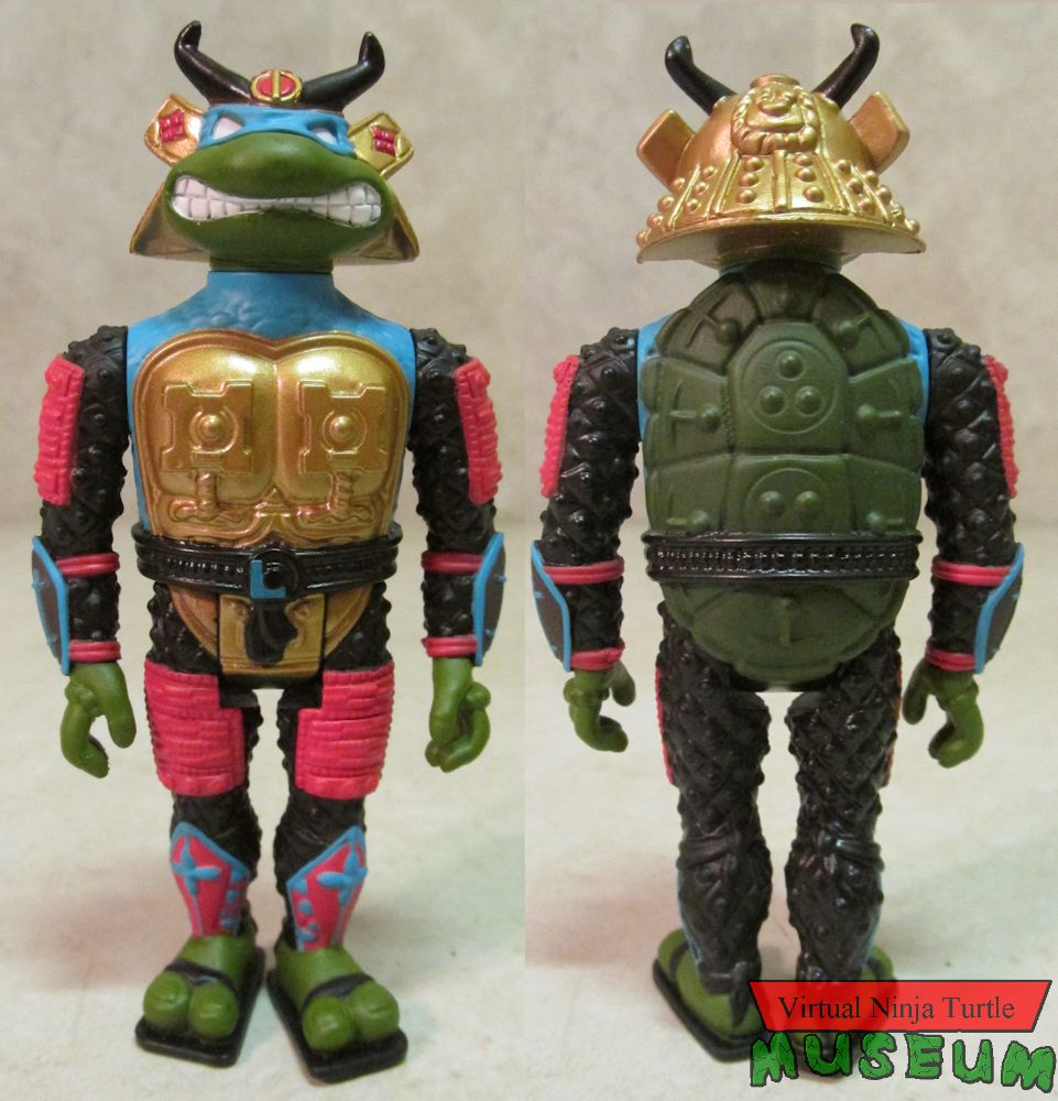 Sewer Samurai Leo front and back