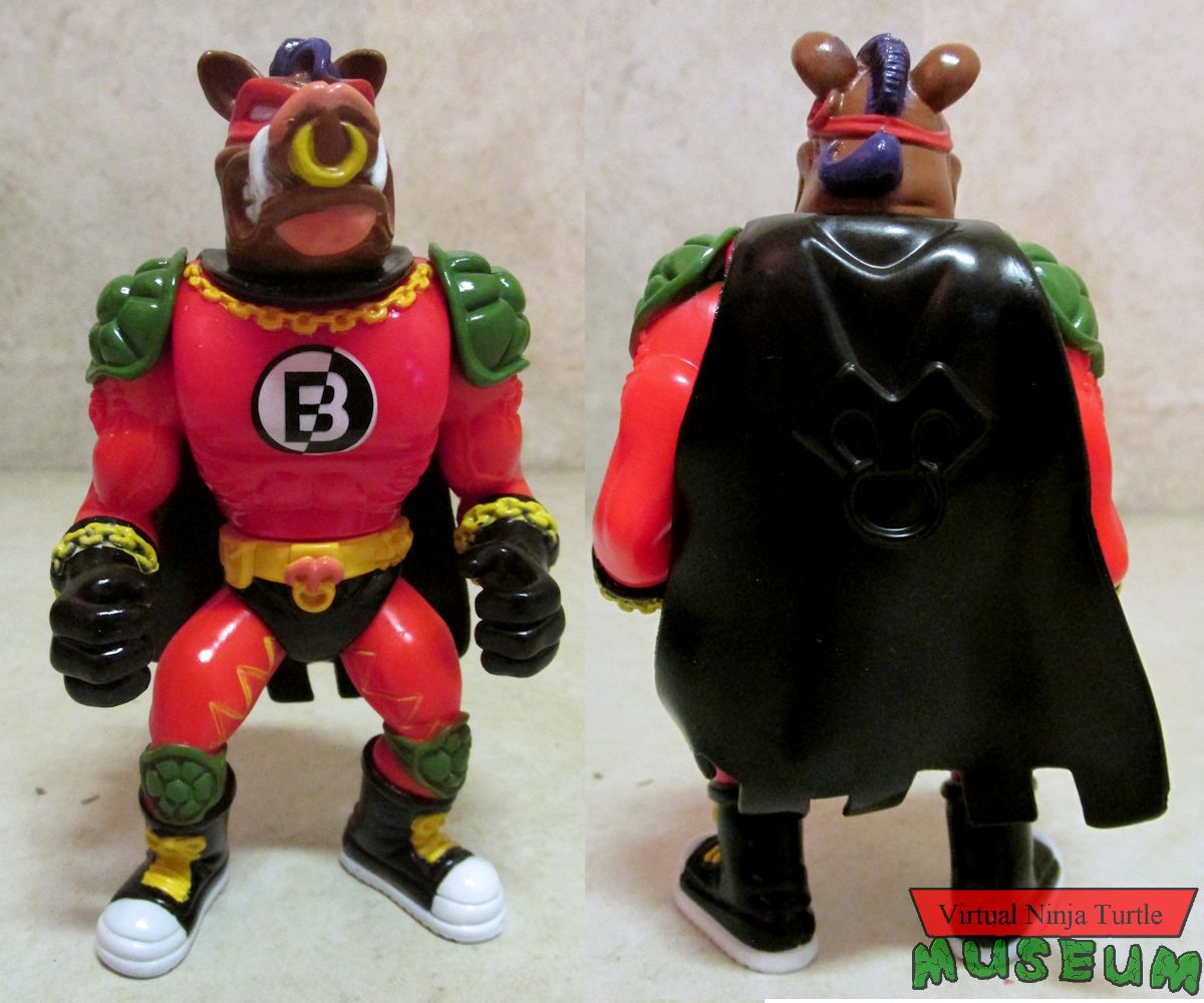 Mighty Bebop front and back