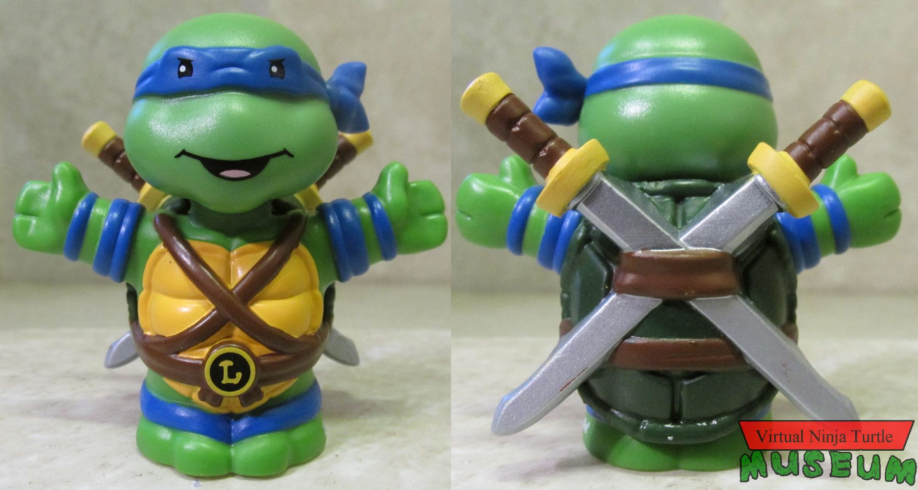 Leonardo front and rear