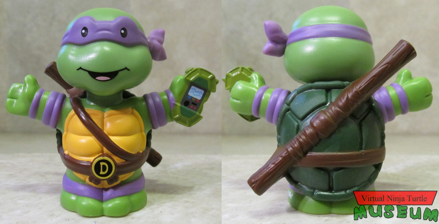 Donatello front and rear