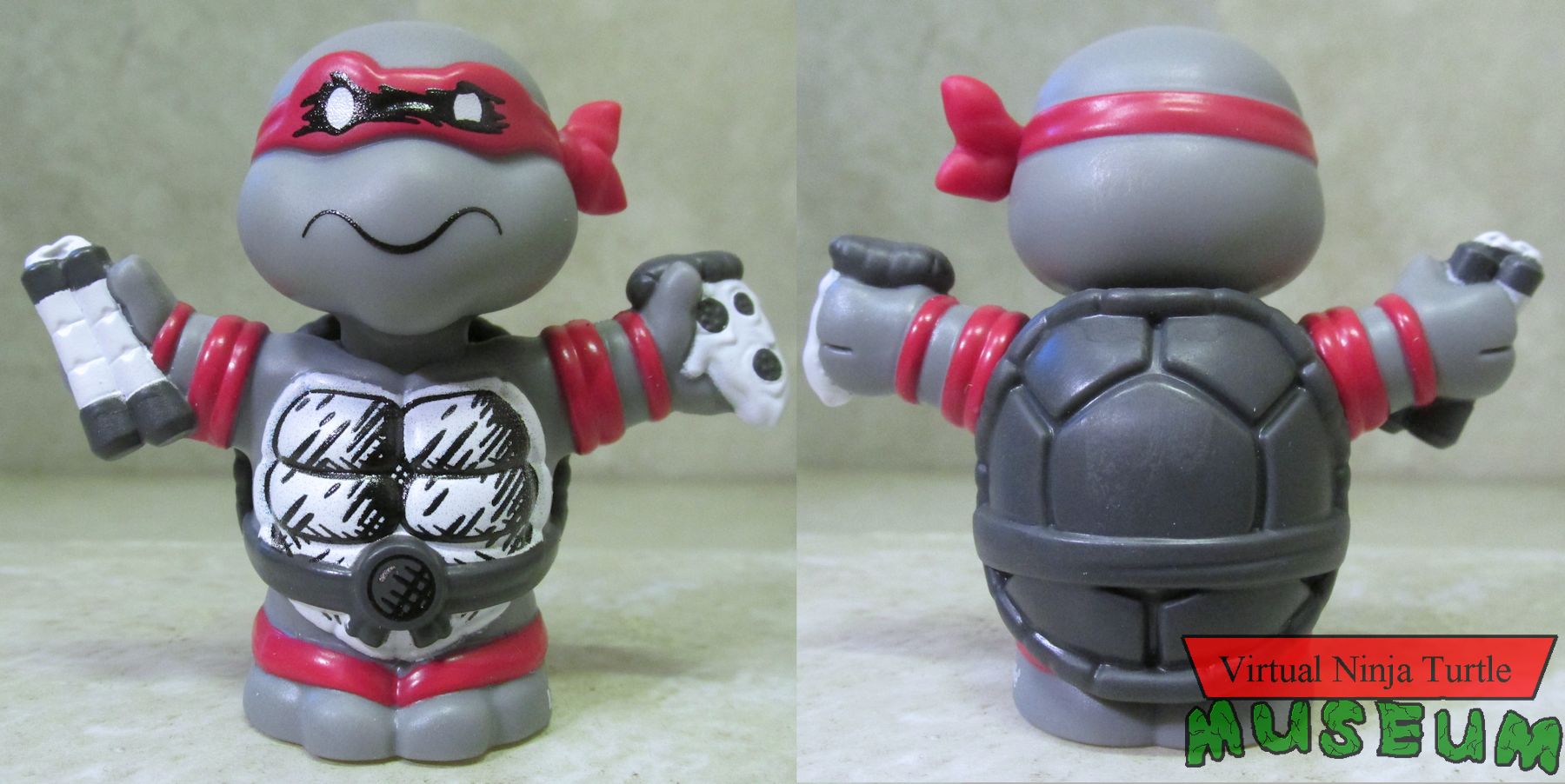 Michelangelo front and rear