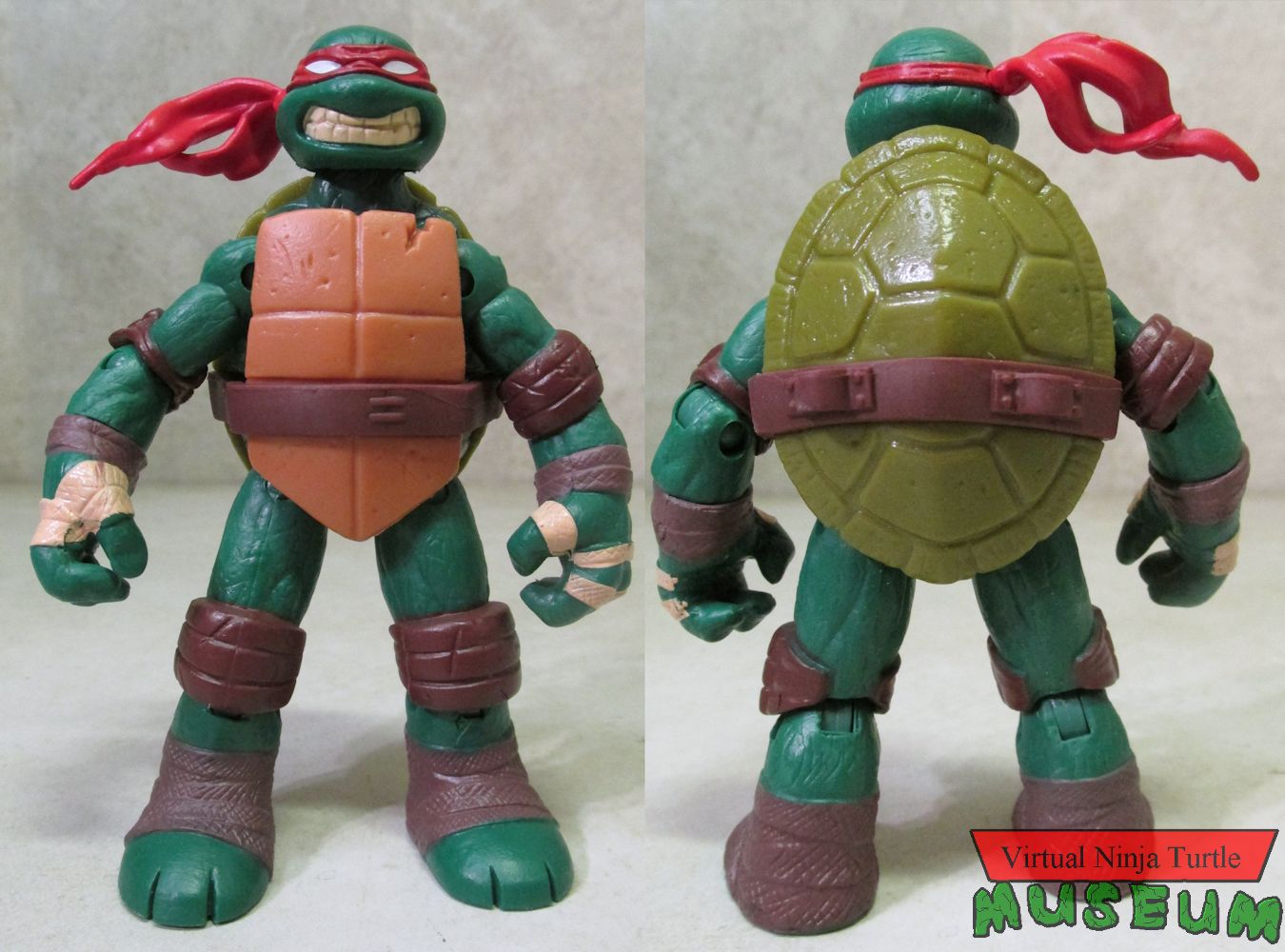 Raphael front and back