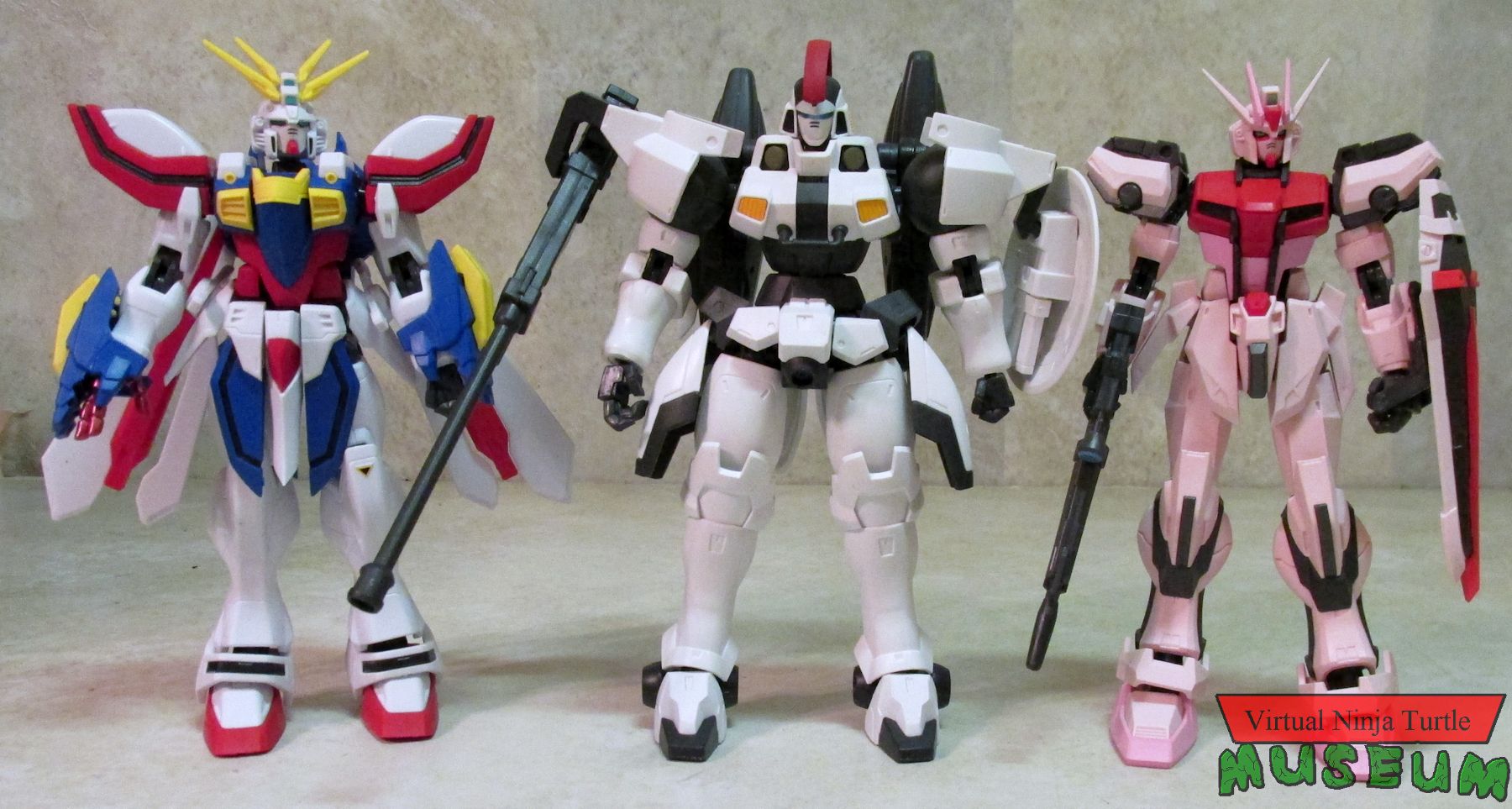 Wave Four: Strike Rouge, Tallgeese & Burning Gundam