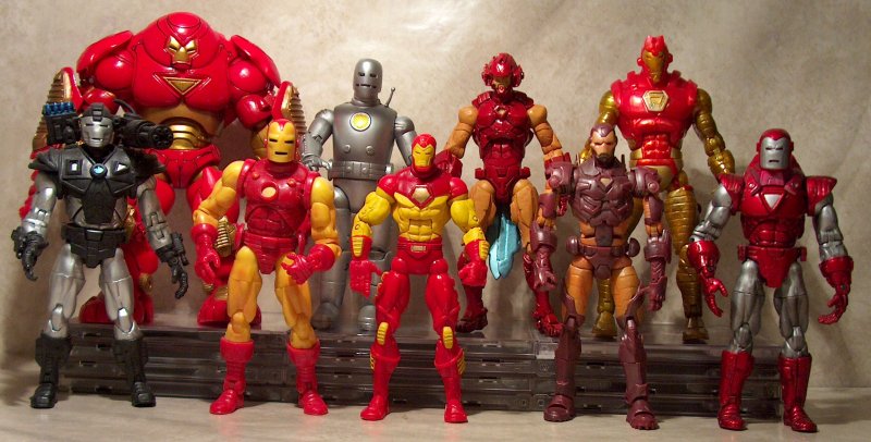 Iron Man figures