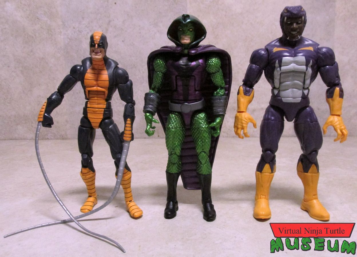 Serpent Society figures