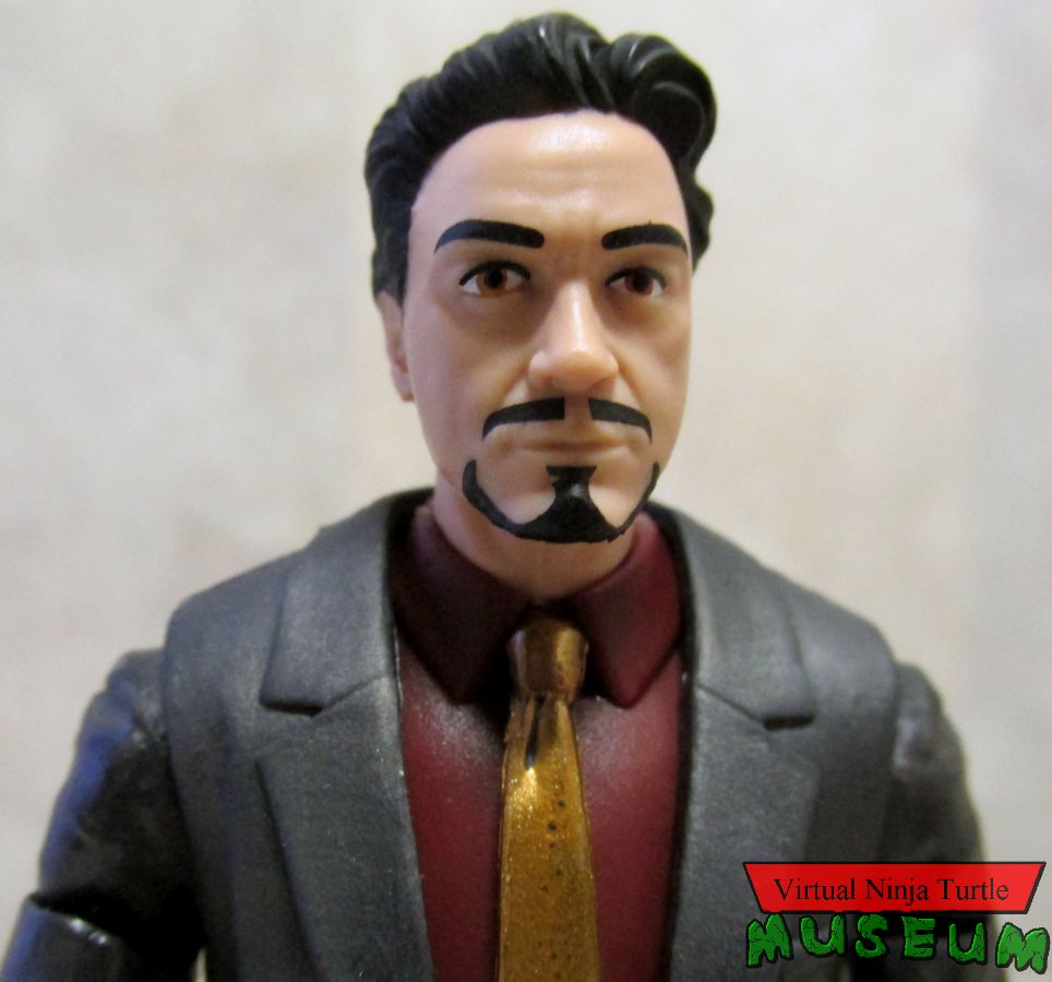 Tony Stark close up