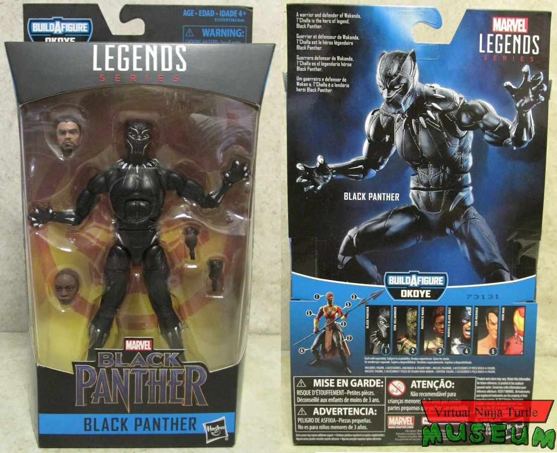 Marvel Legends BLACK PANTHER 6" T'Challa figure LOOSE NO Okoye BAF MCU Avengers