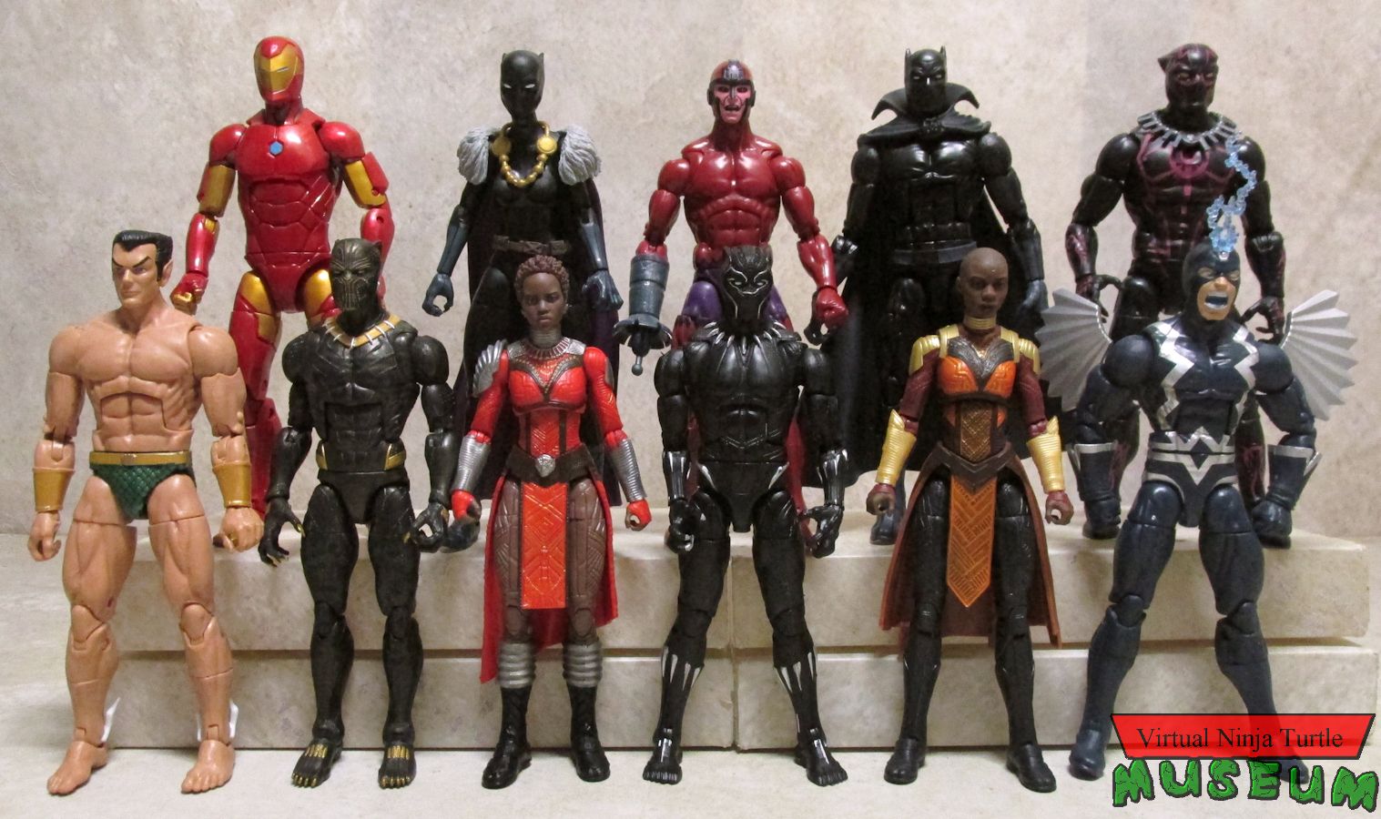 Marvel Legends OKOYE BAF COMPLETE Unassembled Black Panther MCU Avengers figure 