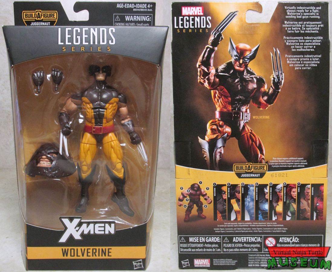 Marvel legends wolverine 2025 juggernaut baf