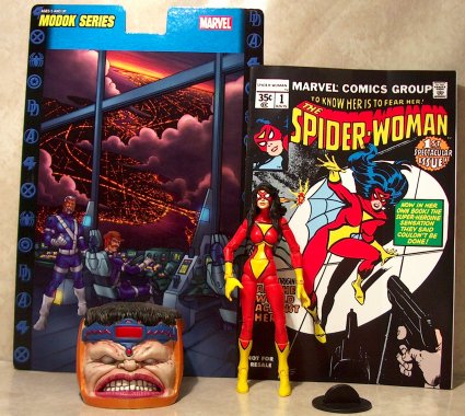 Spider-woman accessories