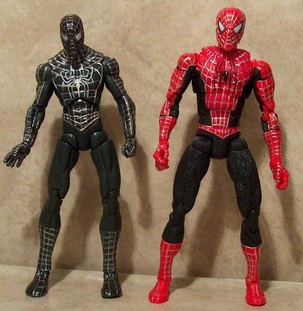 Marvel Legends Black Suit Spider-man Movie 3 Sandman Build a Figure BAF Hasbro for sale online 