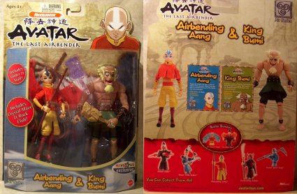 Avatar The Last Airbender King Bumi Mattel 6 Inch Action Figure 4 S87-2 for  sale online