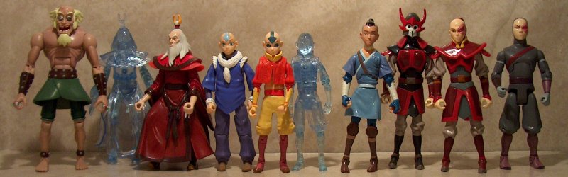 last airbender action figures