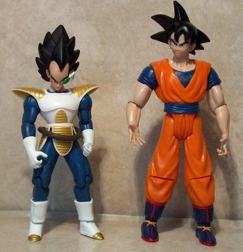 Vegeta with Goku