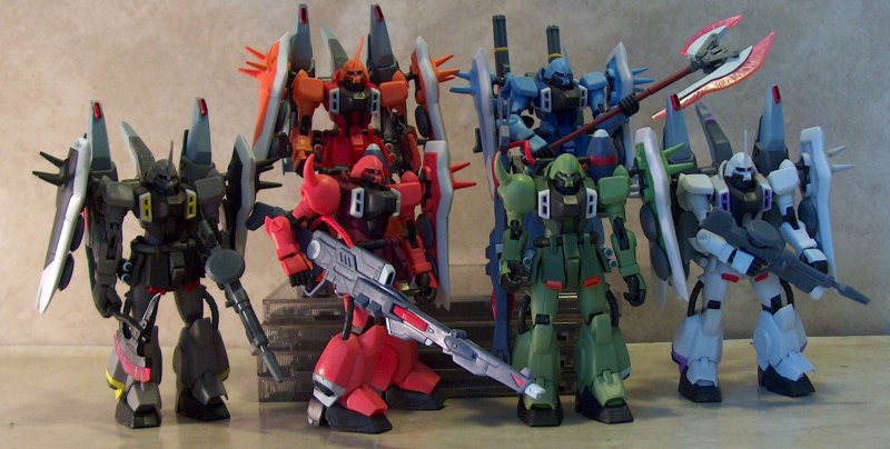 gundam seed action figures