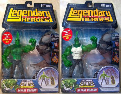  Legendary Heroes Series 1 Set Of 8 With Build A Pitt : Toys &  Games