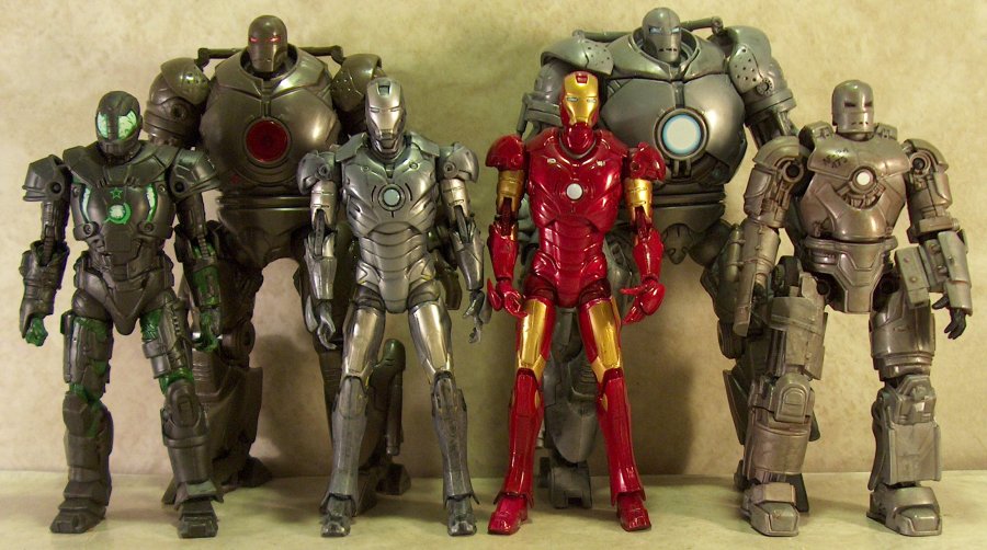 marvel iron man figure