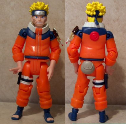 Naruto front and back
