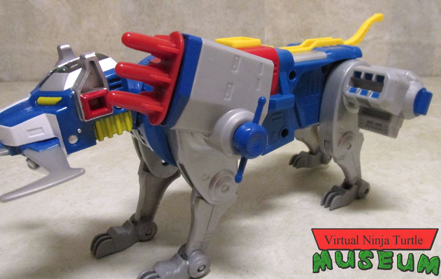 Classic Blue Lion gun and launcher