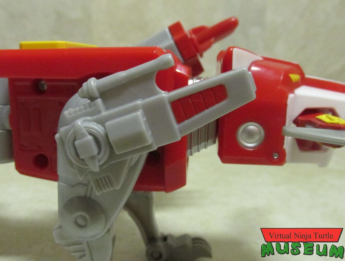 Classic Red Lion shoulder gun