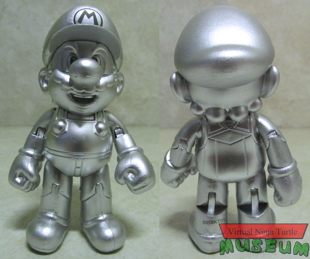 Metal Mario front and back