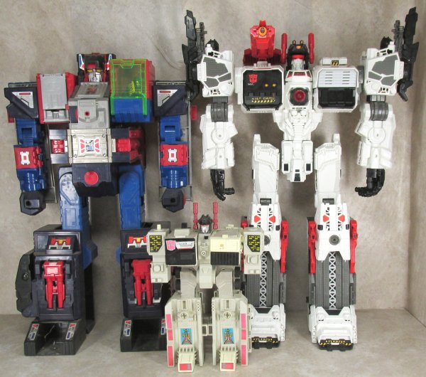 Generations Metroplex, G1 Metroplex and Fortress Maximus